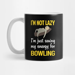 Funny Lazy Bowling Mug